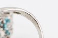 PT900 マルチオパールトルマリンダイアイリリング 2.12ct 0.31ct 0.06ct 11.00g　刻印