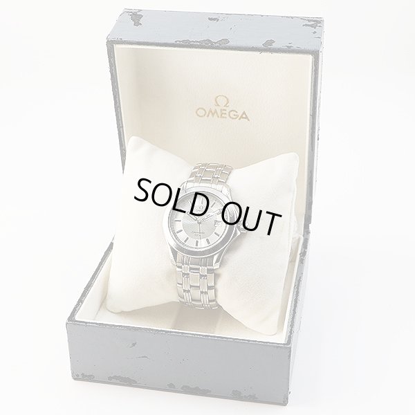 オメガ　シーマスター１２０ｍ　２５１１．３１　銀文字盤　箱