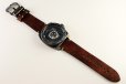 タックス　ヴィンテージレンズ２　ＴＳ１８０３Ｋ　黒文字盤　１０周年限定　替えベルト状態　表面