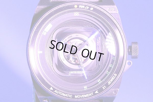 タックス　ヴィンテージレンズ２　ＴＳ１８０３Ｋ　黒文字盤　１０周年限定　ライト