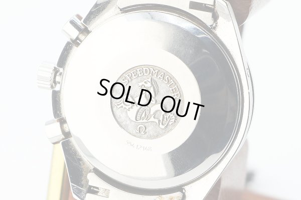 オメガ　スピードマスターマーク４０　３５２０．５０　黒文字盤　裏面拡大