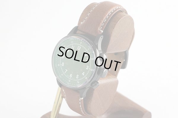 ブローバ　タイプＡ－１５　黒文字盤　サイド