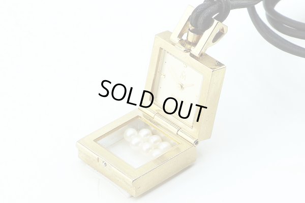 ミキモト　ベビーパール　ペンダントウォッチ　ＮＮＳ－００３８４Ｆ　白文字盤　サイド拡大