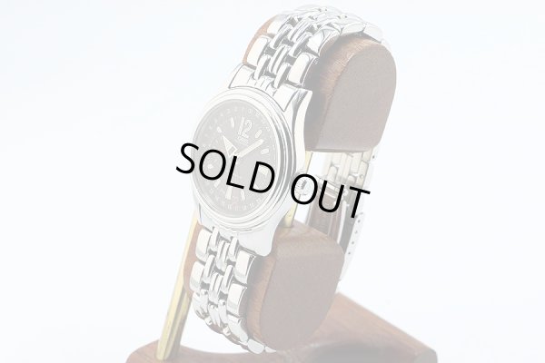 オリス　ポインターデイト　６４４．７４７６　黒文字盤　サイド