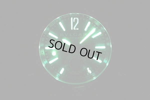 ブルガリ　ディアゴノプロ　ＤＰ４２Ｓ　ＧＭＴ　グレー文字盤　ライト暗闇