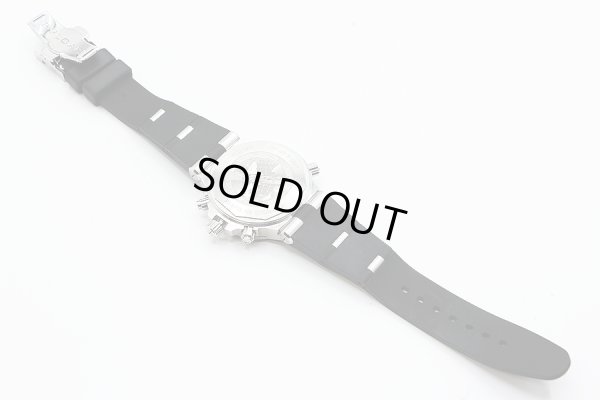 ブルガリ　ディアゴノプロ　ＤＰ４２Ｓ　ＧＭＴ　グレー文字盤　ラバーベルト状態　裏面