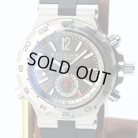 ブルガリ　ディアゴノプロ　ＤＰ４２Ｓ　ＧＭＴ　グレー文字盤