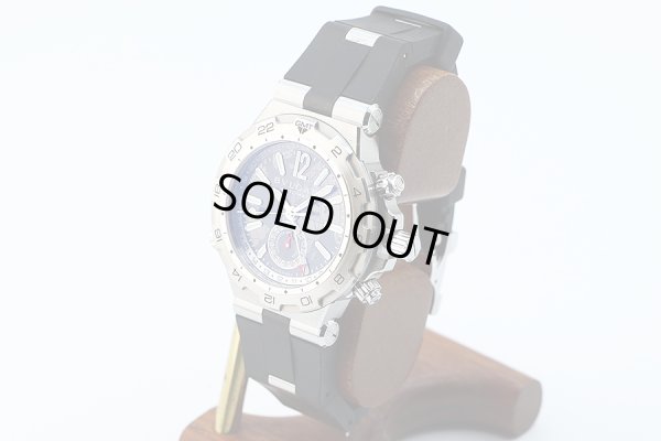 ブルガリ　ディアゴノプロ　ＤＰ４２Ｓ　ＧＭＴ　グレー文字盤　サイド