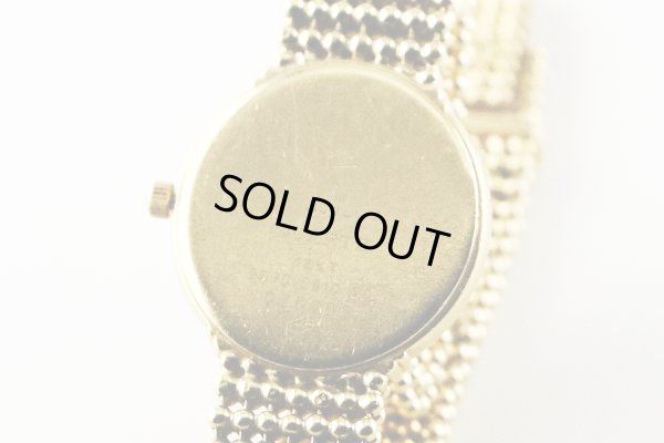 クレドール　２Ｆ７０－５９１０　シェル文字盤　ルビーＤベゼル　裏面拡大