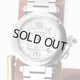 カルティエ　パシャＣ　２３２４　ピンクシェル文字盤