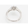 PT900 ダイアイリリング 0.05ct 0.45ct 4.30g　内側
