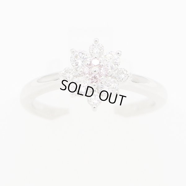 PT900 ダイアイリリング 0.05ct 0.45ct 4.30g