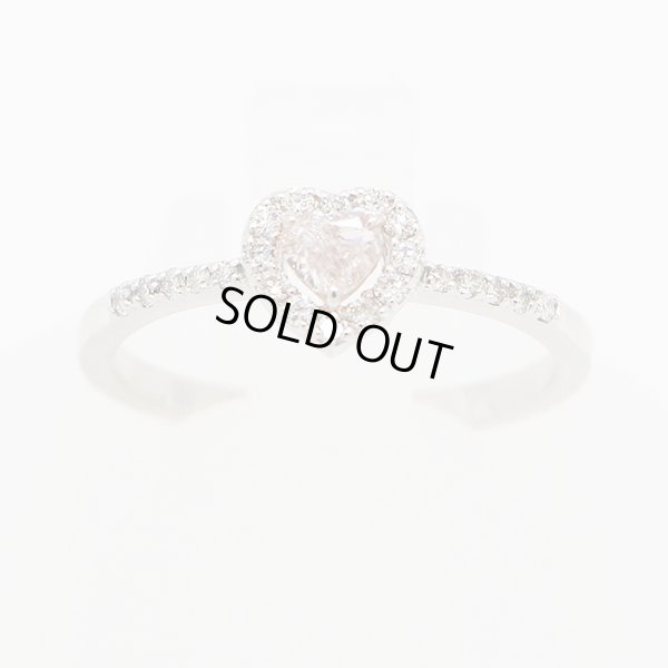 PT950 ダイアイリリング 0.206ct 0.18ct 2.70g