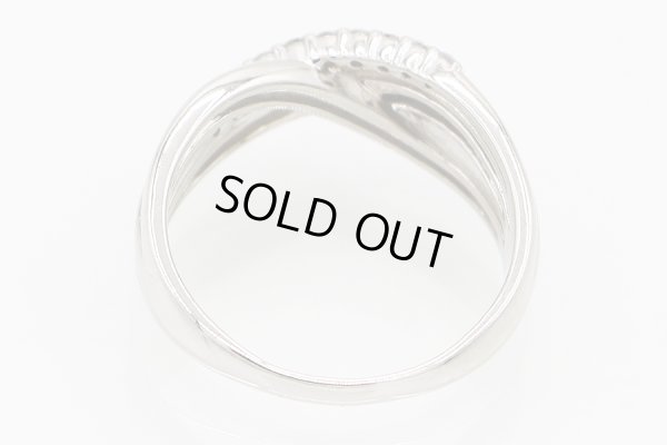 PT900 ダイアイリリング 0.136ct 0.14ct 6.30g　内側