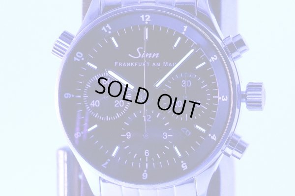 ジン　フランクフルト　ファイナンシャルクロノ　黒文字盤　ライト