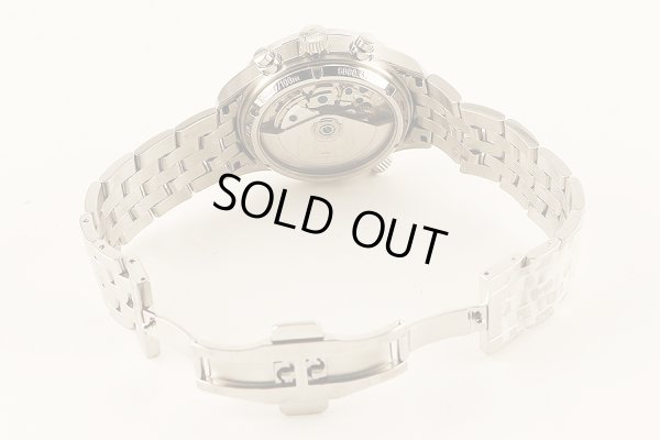 ジン　フランクフルト　ファイナンシャルクロノ　黒文字盤　ブレス