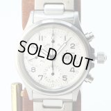 ジン　３５６ＳＡ　フリーガーIII　クロノグラフ　銀文字盤