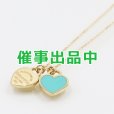 画像1: ティファニー　750YG ミニダブルハートタグペンダントネックレス 4.00g (1)
