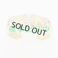 セイコージュエリー　K18 ダイアイリリング 0.35ct 6.40g