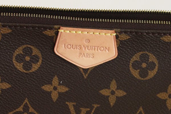 ルイ・ヴィト ン ミュルティ・ポシェット・アクセソワール M44813 ローズクレール ヌメ革シミ
