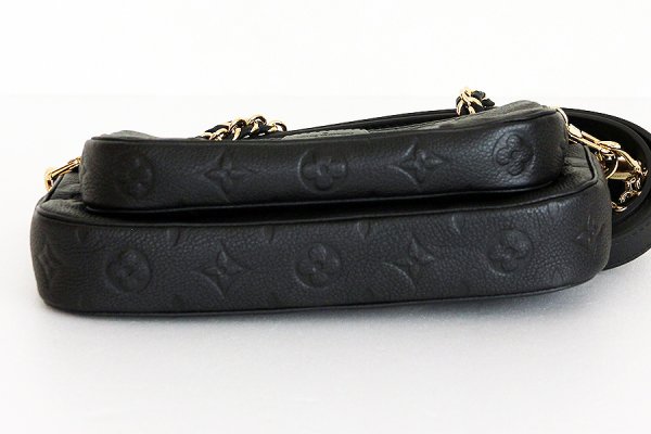 ルイ・ヴィト ン ミュルティ・ポシェット・アクセソワール M80399 ノワール 底