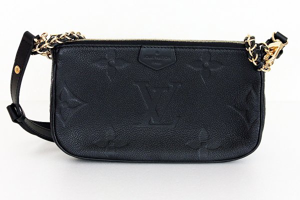 ルイ・ヴィト ン ミュルティ・ポシェット・アクセソワール M80399 ノワール 裏面