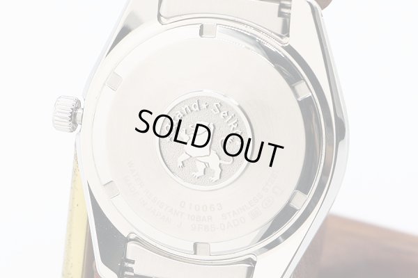 グランドセイコー　ＳＢＧＰ００３　９Ｆ８５－０ＡＤ０　黒文字盤　裏面拡大