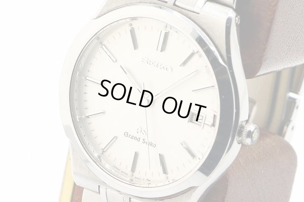 グランドセイコー　ＳＢＧＧ００１　８Ｎ６５－９０００　銀文字盤　サイド拡大