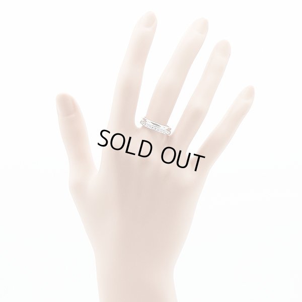 PT900 ダイアイリリング 0.35ct 4.70g　装着イメージ