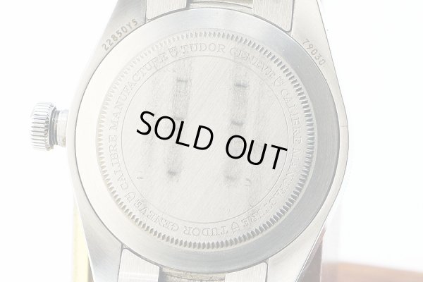 チューダー　ヘリテージ　ブラックベイ　７９０３０Ｎ　黒文字盤　黒ベゼル　裏面拡大