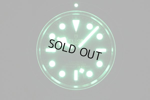 チューダー　ヘリテージ　ブラックベイ　７９０３０Ｎ　黒文字盤　黒ベゼル　ライト暗闇