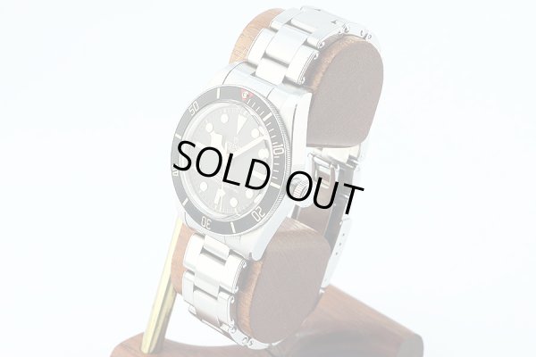 チューダー　ヘリテージ　ブラックベイ　７９０３０Ｎ　黒文字盤　黒ベゼル　サイド