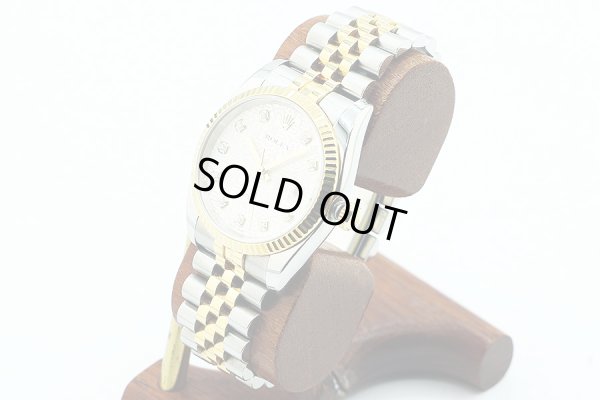 ロレックス　１１６２３３Ｇ　銀コンピュータ文字盤 新１０Ｐ Ｄ番 ２００５年製　サイド