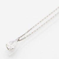 PT900/850 ダイアイリペンダントネックレス 0.410ct 2.60g