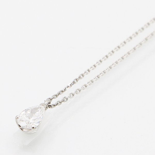 PT900/850 ダイアイリペンダントネックレス 0.410ct 2.60g