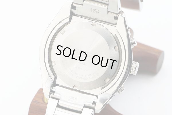 セイコー　プロスペック　スカイプロフェッショナル　ＳＢＤＬ０２５　黒文字盤　裏面拡大