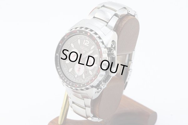 セイコー　プロスペック　スカイプロフェッショナル　ＳＢＤＬ０２５　黒文字盤　サイド