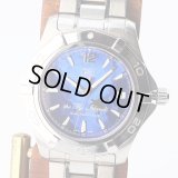 タグホイヤー　アクアレーサー　ＷＡＦ２１１Ｆ　青シェル文字盤　フィジー限定　亀