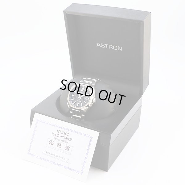 セイコー　アストロン　ＳＢＸＹ０６３　黒文字盤　電波ソーラー　７Ｂ７２－０ＡＦ０　箱・保証書