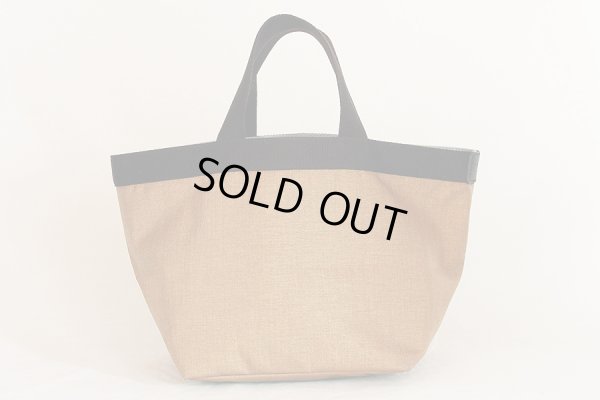 エルベシャプリエ コーデュラ舟型トートM 707C シャモワ/モカ 裏面