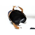エルベシャプリエ　コーデュラ舟型トートS 701CB ネイビー／ヴィゴーニュ／ブランタグ　中身