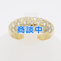 K18 ダイアイリリング 1.35ct 4.30g