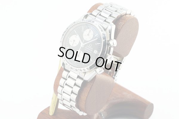 オメガ　スピードマスターデイト　３５１１．５０　黒文字盤　銀インダイアル　サイド