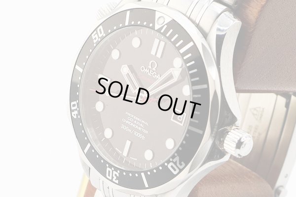 オメガ　シーマスターコーアクシャル　２１２．３０．４１．４０　黒文字盤　サイド拡大