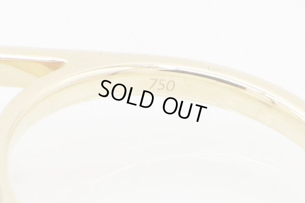 タサキ　750YG バランス エラ リング 5.70g　刻印