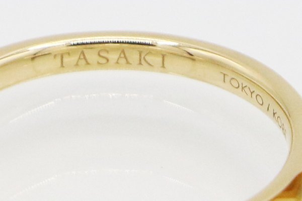 タサキ　750YG バランス エラ リング 5.70g　刻印(2)