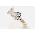 木内 賢治 　PT900/K18/PG ダイアイリリング 0.58ct 5.50g　サイド