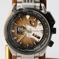 オリエントスター　レトロフューチャー　ＷＺ０１９１ＤＡ　ギターモデル　茶文字盤