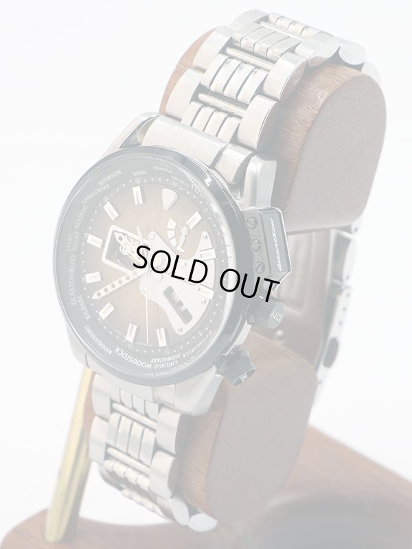 オリエントスター　レトロフューチャー　ＷＺ０１９１ＤＡ　ギターモデル　茶文字盤　サイド