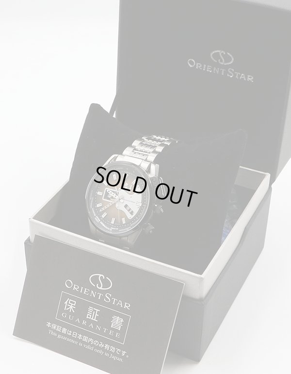 オリエントスター　レトロフューチャー　ＷＺ０１９１ＤＡ　ギターモデル　茶文字盤　箱